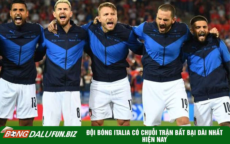 Đội bóng Italia có chuỗi trận bất bại dài nhất hiện nay